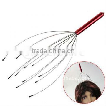 Factory Direct Sale Stainless Steel Handy Scalp Massager