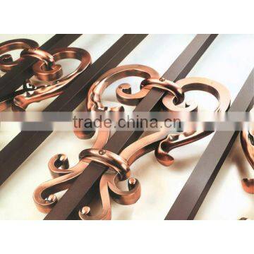 Garden Decoration Color Painted Garden Metal Aluminum Slat Fence Panels photo-6