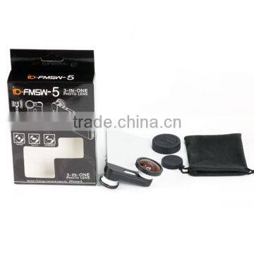 Universal Clip 3 in 1 Fisheye Lens For Mobile Phone Lens, Super Wide Lens for All Smartphone, Easy to Take Camera Lens photo-5