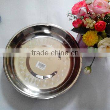 Hot Selling Stainless Steel Tray Food Plate photo-3