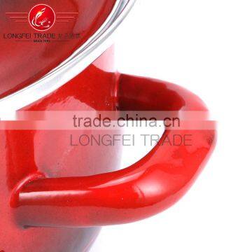 China Popular 3pcs no Stick Hot Sale Enamel Cookware Set Wholesale photo-6