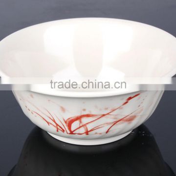 2015 Factory direct wholesale 100% melamine square colored salad bowl, fruit bowl,mixing bowl