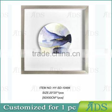 Wall art wooden shadow box wholesale for home decoration