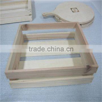 Modern Style Pine Wooden Storage Box Wooden Crates photo-3