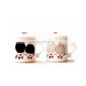 customized logo 11oz cute coffee mug romantic for sale