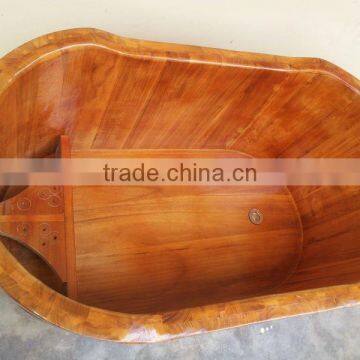 Healthy Wooden Basin of Bath