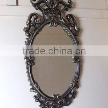 China cheap plastic mirror design bathroom mirror