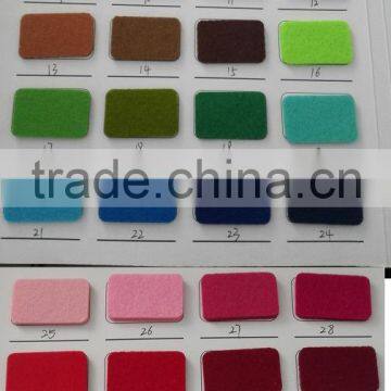 1mm Thick colorful nonwoven needle felt fabric for DIY craft felt paper