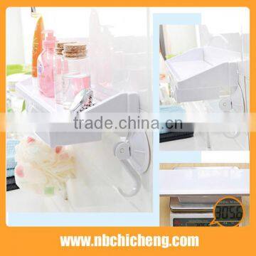 Bathroom Rack/Bathroom Hanging Shower Rack/Bathroom Rack With Suction Cup photo-4