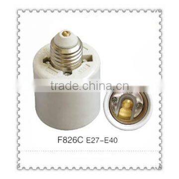 porcelain E27-E40 lampholder adaptor