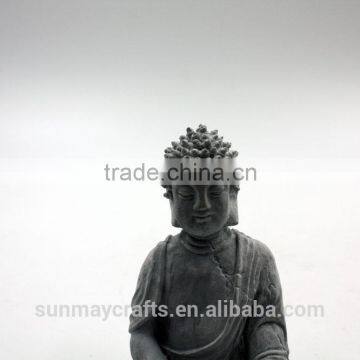 Wholesale Custom Resin White Body Buddha Statues for Sale photo-6