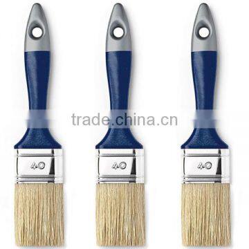 #40 Good Quality Long White Mixer Bristle Mighty Brush Plastic Handle Paint Brushes photo-4
