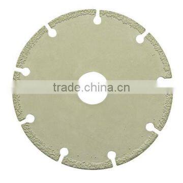 Vacuum Brazed diamond circular cutting Disc/Vacuum Brazed band saw blade for granite