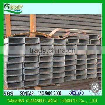 black painted welded thin wall steel pipe