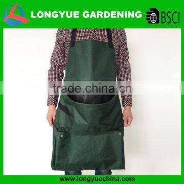 Unique convenient folding oxford pocket garden apron