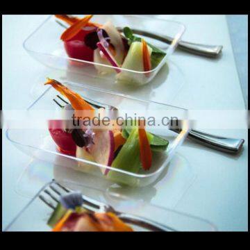 TINY Plastic PLATES for any party event wedding birthday salads bowls plates,custom plastic bowls manfuacturer