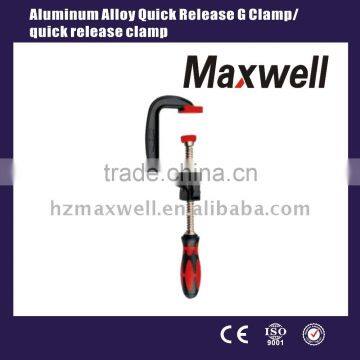 Aluminum Alloy Quick Release G Clamp/quick release clamp