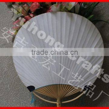 Top Sale Novelty Promotional Round Paper Hand Fan photo-6
