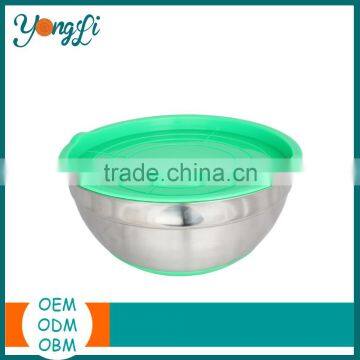 Cheap Mixing Silicone Mixing Bowls Stainless Steel Kitchen Tools photo-3