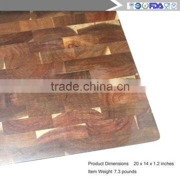 Manufacturers Wholesale Acacia Wood Chopping Block Wooden Cutting Board photo-5