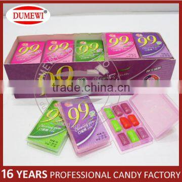 9PCS/Unit Fruity Chewing Gum