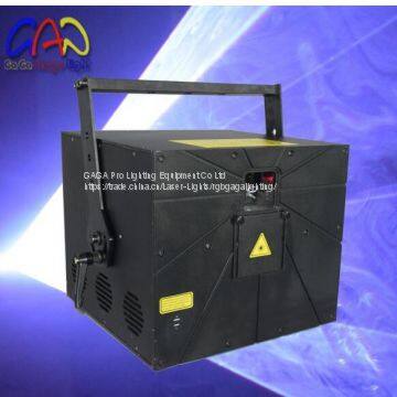 DMX 512 RGB Мощный зеленый лазер