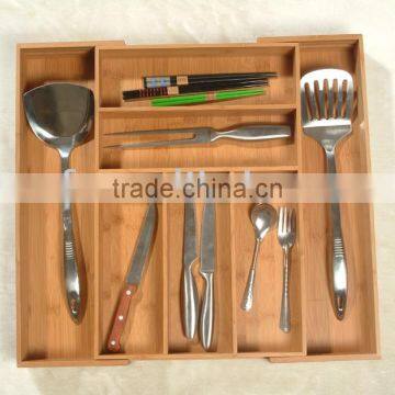 Bamboo Drawer Organizer
