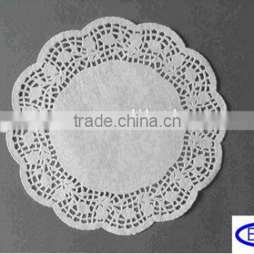 nature white color gold silver round golden paper doilies