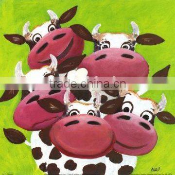 Cartoon Wall Decals cows