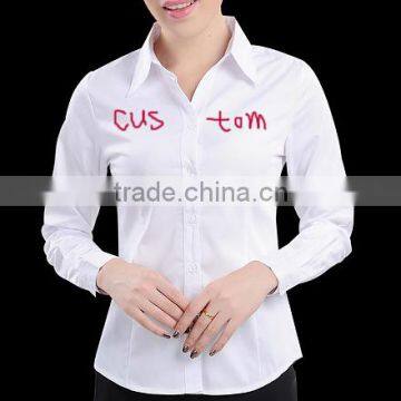 65% cotton 35% polyester shirt manufacturer factory Goldjade