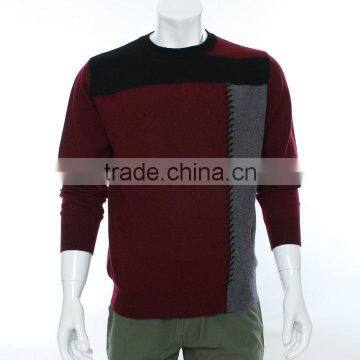 2015 Winter Sweater for Men With Cashmere /polyester ,mutil Colors Latest Design Winter Sweater for Winter photo-3
