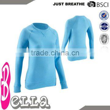 custom sublimation overall fashion 100 cotton crew neck sweatshirt