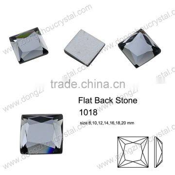 China Fancy Colored Decorative Faceted Flat Back Glass Stone for Jewelry photo-4