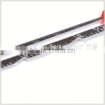Chinese Manufacturer Customized Metal Sewing Guage, With Sliding Ruler, Drow Scallops and Circles #5006A photo-4