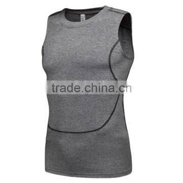 Wholesale Fashion Polyester Sports Fitness Tank Top Men Summer photo-4
