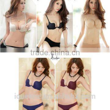 Fashion Shapewear Lingerie Sexy Women Bra Set With Strong Rounded-up Effect photo-4
