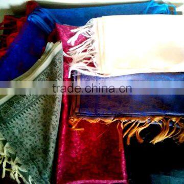 FACTORY STOCK CLEARANCE !!Silk Look Polyester Economy Stoles and Scarves photo-5