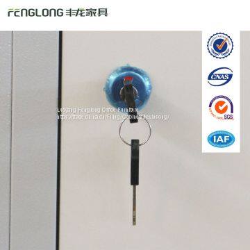 Iron Almirah Designs 4 Door Metal Storage Cabinet Safe Lockers photo-4