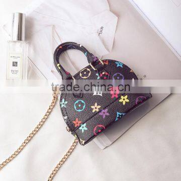 Small Flower Pattern Kids Purse With Zipper Fashion Girls Purse Adult and Kids Stylish Bags photo-4