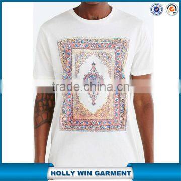Regular fit custom t-shirt printed with magic carpet graphic