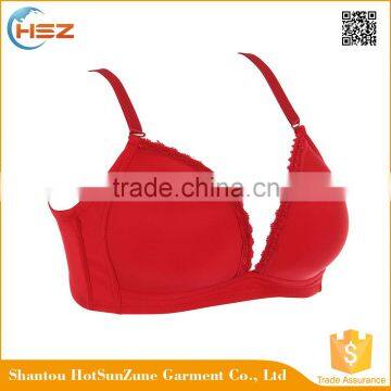 HSZ-58066 Sexy Ladies' Model Bra For Women One Piece Wireless Bra photo-5