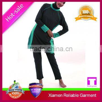 High Waist Islamic Swimsuits Muslim Swimwear photo-3