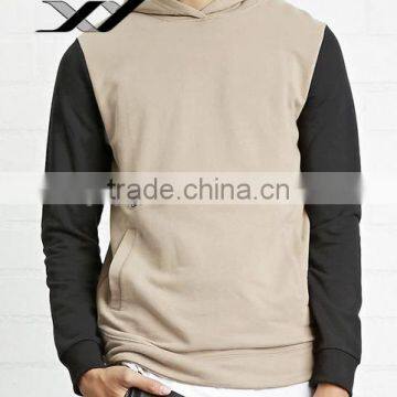 Fashion cotton patchwork Men Hoodies