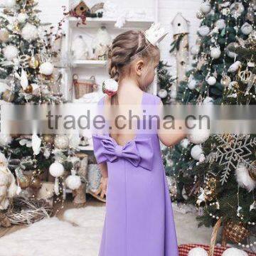 2017 Hot Selling Mother And Daughter Matching Dresses Baby Long Frocks Prom Dress Long Party Frock Designs photo-2