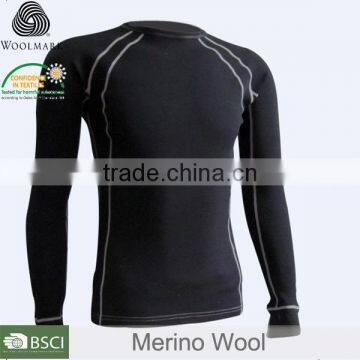 Man stylish thermal underwear for sale, hot sale yak wool thermal underwear