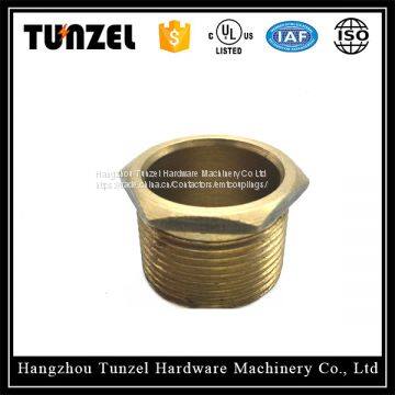 Brass male bronze threaded bushing