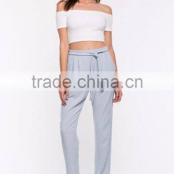 New Arrival High-waist Hot Shapers Pants for Women Tapered Pants Wholesale photo-4