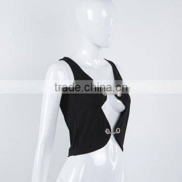 Top Selling Products 2017 Cotton Sleeveless Nightclub Top Sexy Clothes photo-5