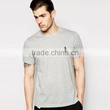 Breathable high quality OEM men's casual summer print custom men's t shirt