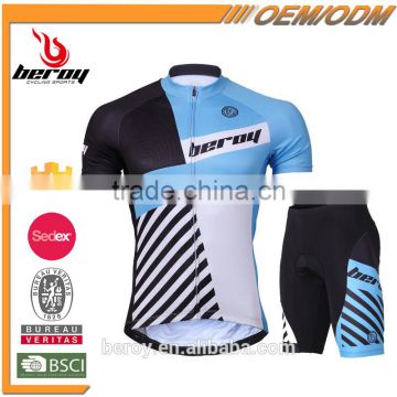 BEROY pro team race and club quick dry cycling kit,unisex bike sportswear short sleeve